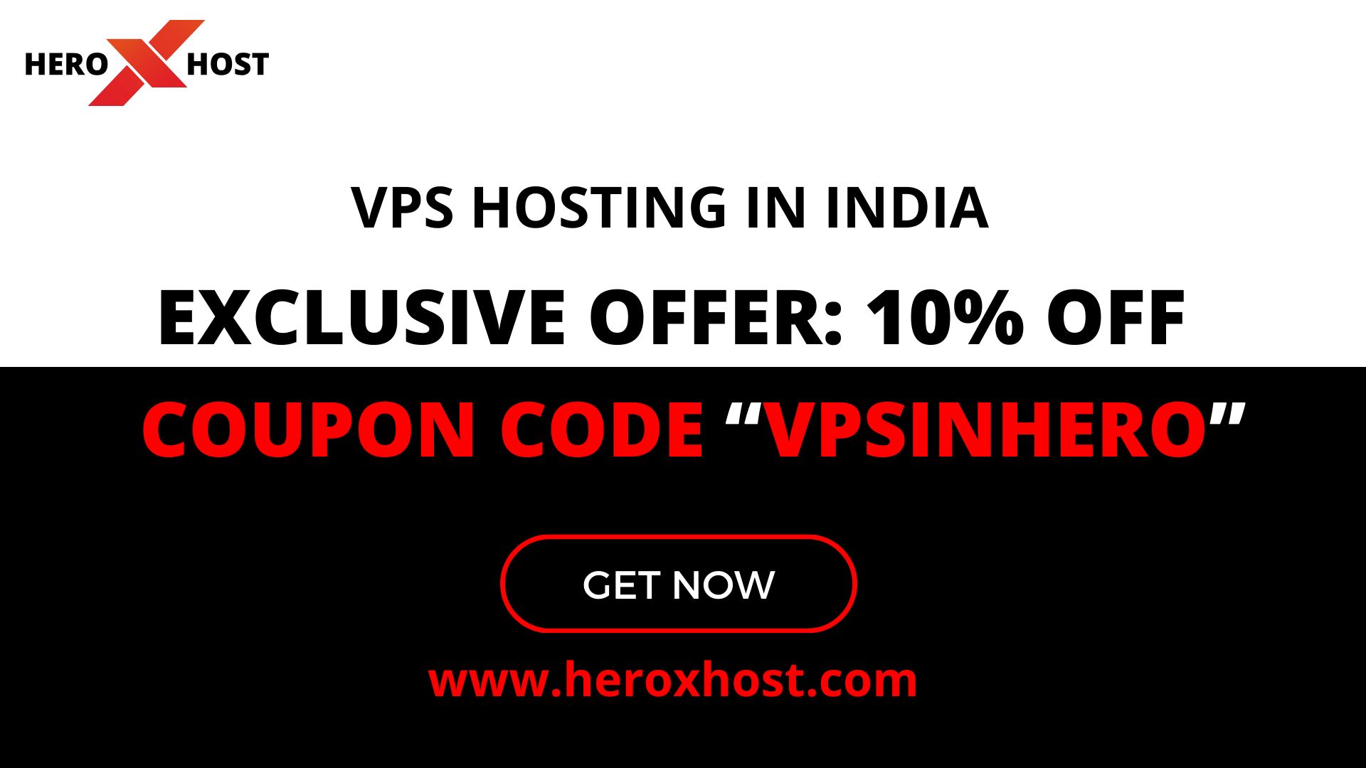 Heroxhost VPS Hosting Exclusive Offer: 10% Off with Coupon Code “VPSINHERO“
