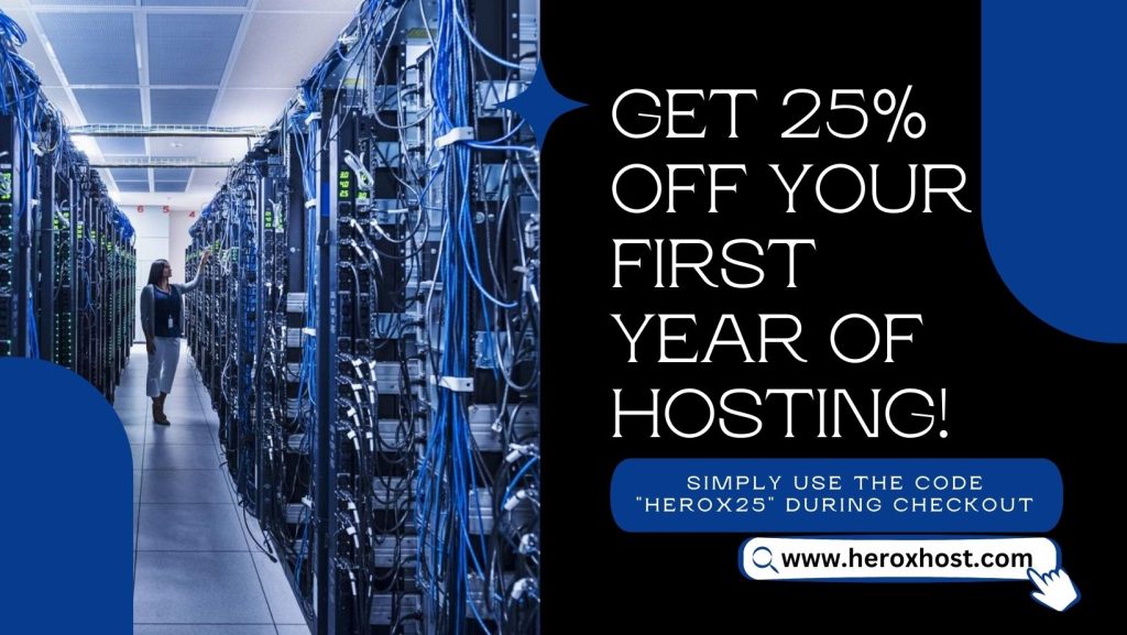Special Offer: 25% Off Your First Year of Hosting